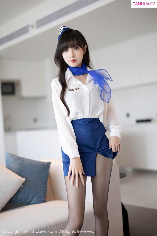 林星阑  [XiuRen]高清写真图 2023.09.06 No.7347 林星阑 黑丝美腿第20张图片